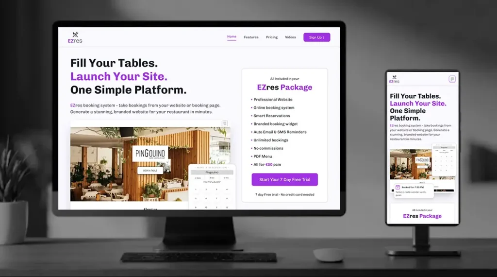 Bespoke designed, WordPress website for a Software business